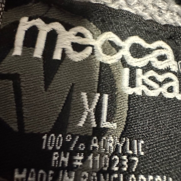 Vintage Mecca varsity Gray Button-Up Sweater - Picture 3 of 5